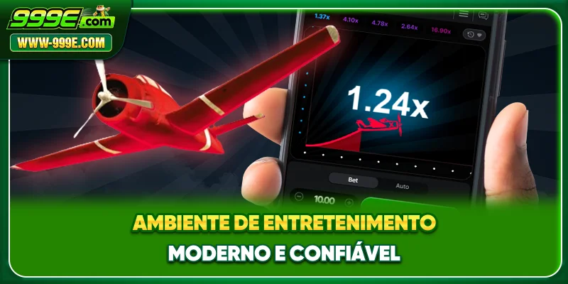Ambiente de entretenimento moderno e confiável