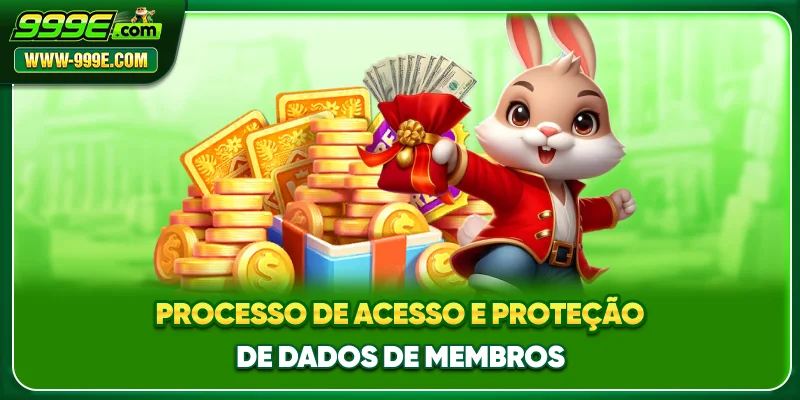 Processo de acesso e proteção de dados de membros