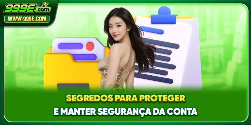 Segredos para proteger e manter segurança da conta